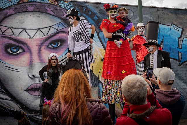 Cleveland Public Theatre's Día de Muertos.