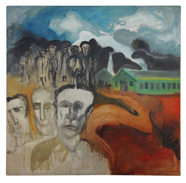 The 'Boris Lurie: Nothing to Do but to Try' exhibit runs through Jan. 27.