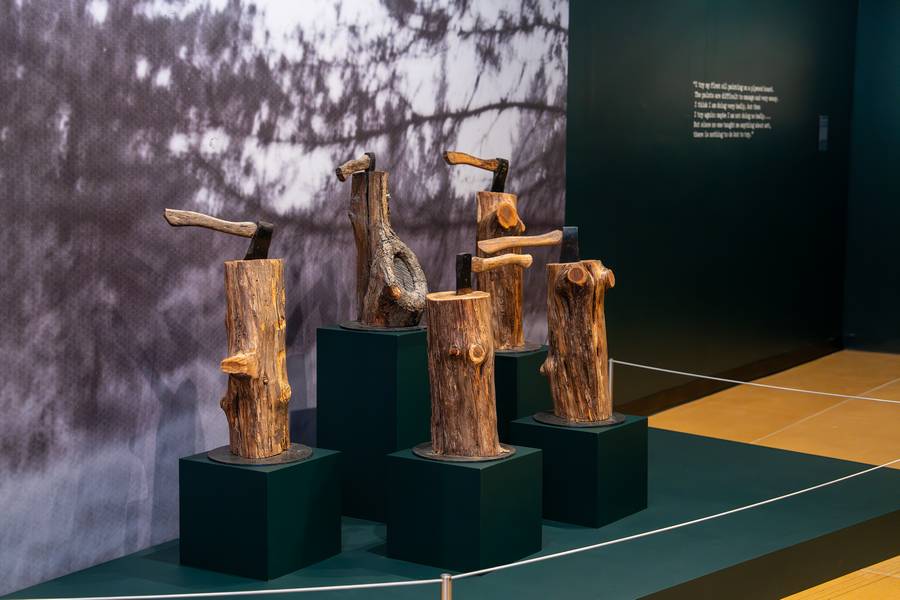 The 'Boris Lurie: Nothing to Do but to Try' exhibit runs through Jan. 27.
