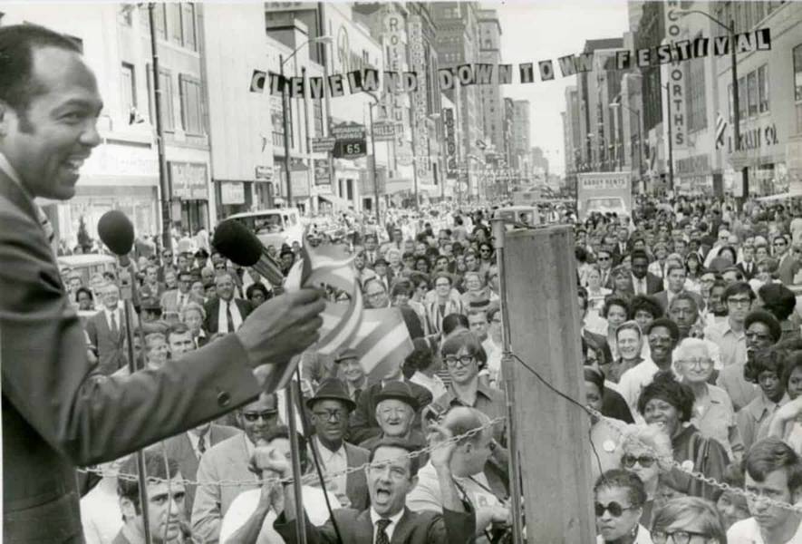 'Carl and Louis Stokes: Making History' is always on view at the Cleveland History Center.