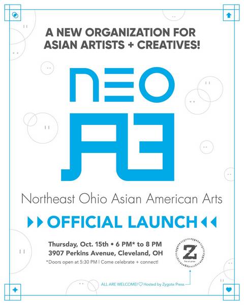Northeast Ohio Asisan American Arts (NEOA3) officially launched on October 15.