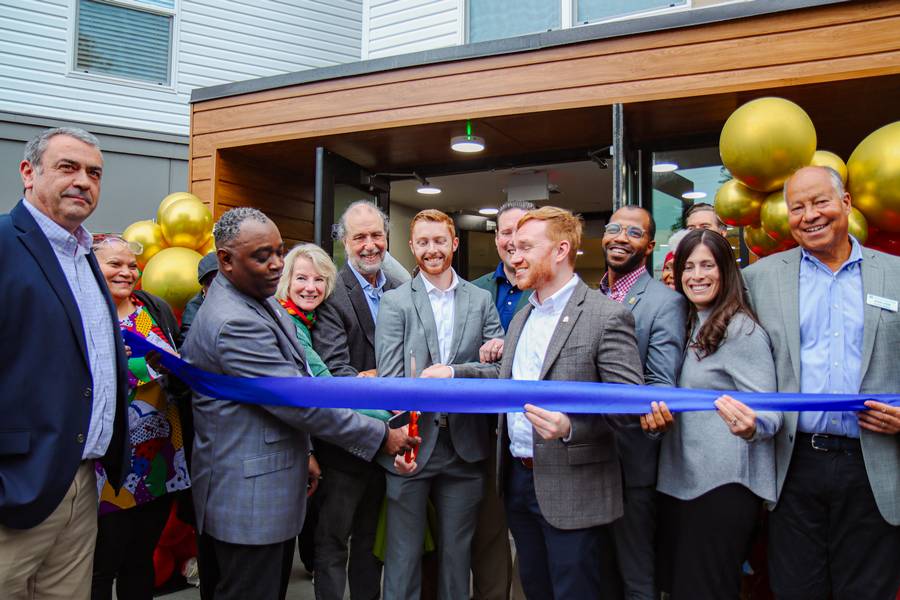 The Nobility Court ribbon cutting ceremony on Wednesday, Oct. 14.