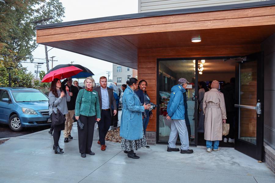 The Nobility Court ribbon cutting ceremony on Wednesday, Oct. 14.