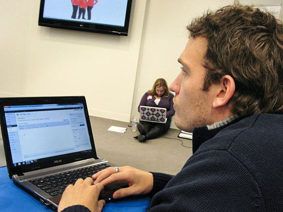 Andrew Bennett at YP Leadership Workshop