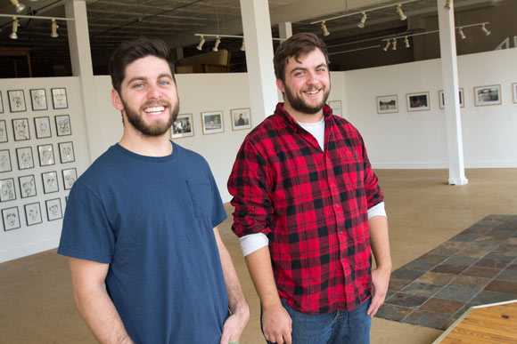 Joe Lanzilotta and Derek Maxfield of Buck Buck Gallery