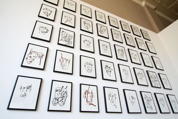 Buck Buck Gallery - first solo exhibition. BROTHERS features works from two Peter Larson series, BROTHERS and I Am Not Leroy