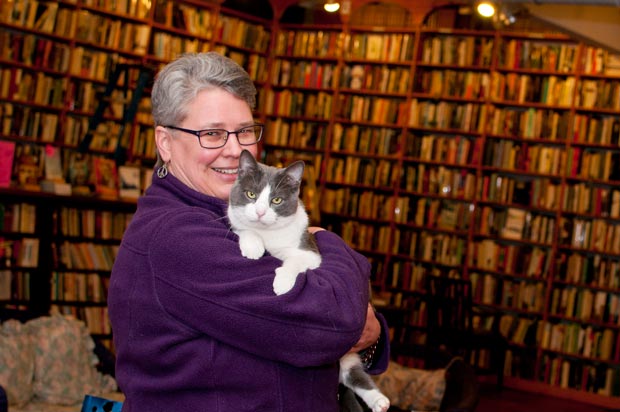 Harriett Logan, founder of Loganberry Books