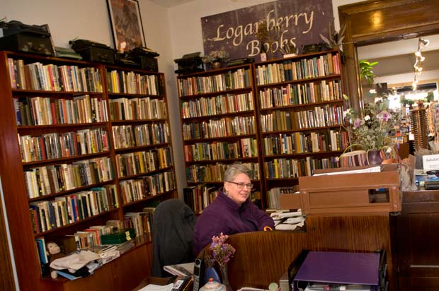 Harriett Logan, founder of Loganberry Books