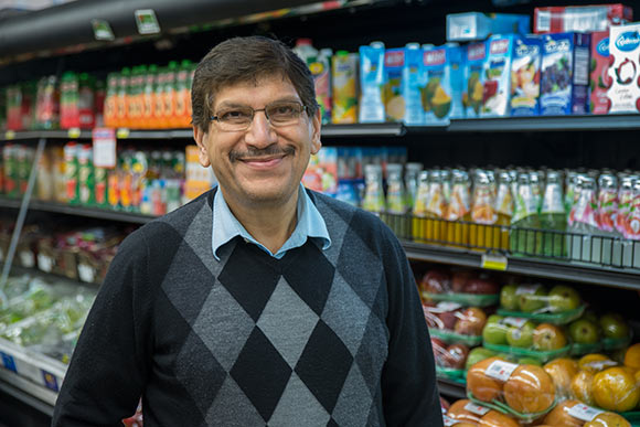 Dillon Ali manager of Rumi's Market