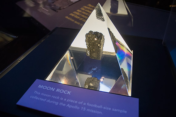 Great Lakes Science Center Moon Rock
