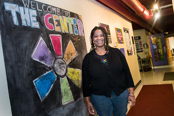 Phyllis Harris, executive director of  the LGBT Center of Greater Cleveland