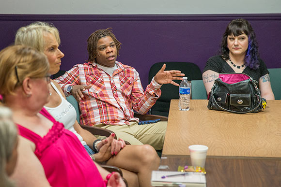 Giovonni Santiago panelist for the Cleveland Trans Liberation Forum: Serving For Truth, Veteran Narratives at the LGBT Center