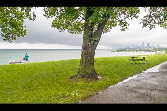 Early morning at Edgewater Park