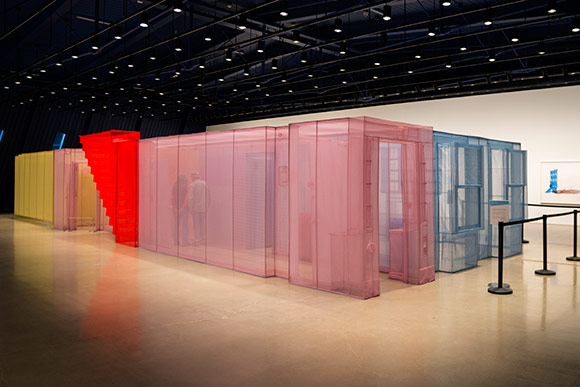 Do Ho Suh the current exhibit at MOCA Cleveland