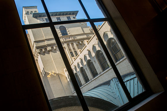 View of the exterior archecture of the CPL building