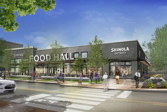 22,000 square-foot food hall and retail marketplace, recently named the Orman Building
