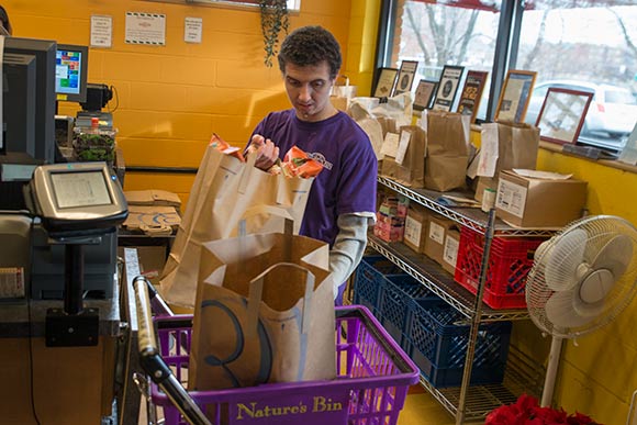 Michael U. a trainee at Cornucopia