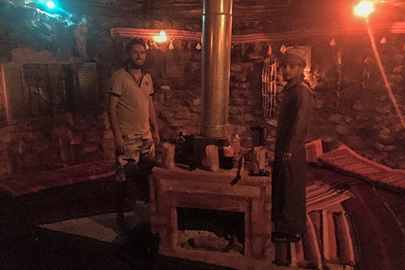 The home Lindsay stayed at in Little Petra