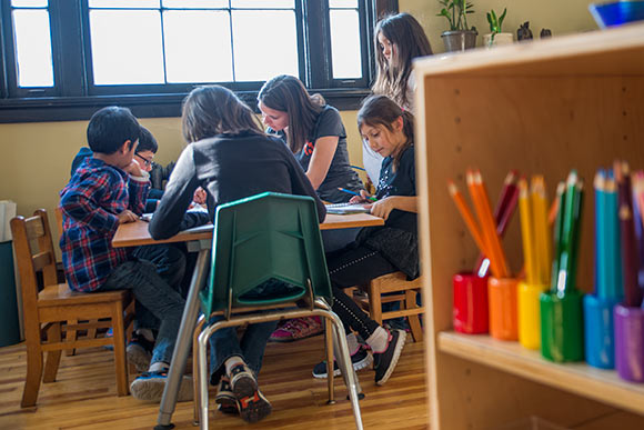 Cleveland Montessori classes at the Alta House