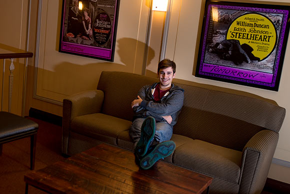 Robert Putka at the Capitol Theater where Mad will premire for CIFF40