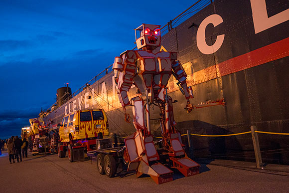 Tim Willis's Robot and other vehicles at Ingenuity Fest last year