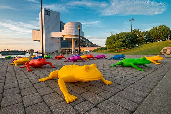 Cracking Art in at the Rock Hall