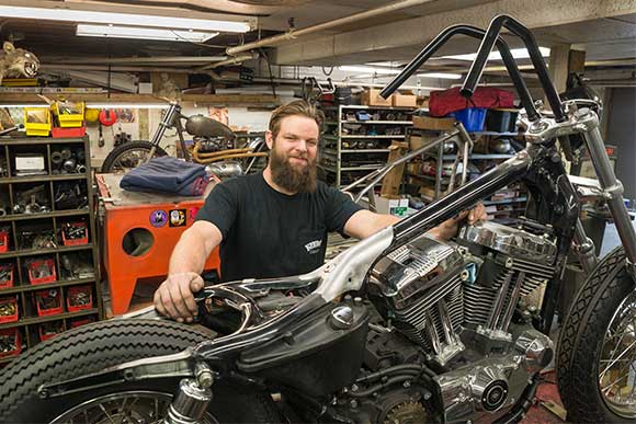 Alex Rindskopf owner of Strange Cycle