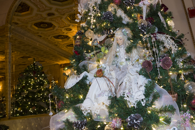 Cleveland Play House’s Festival of Trees in the Allen Theater Lobby