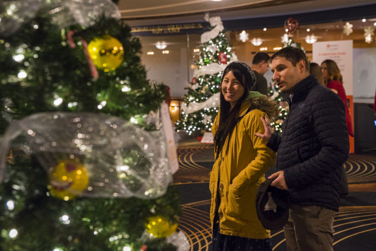 Cleveland Play House’s Festival of Trees in the Allen Theater Lobby