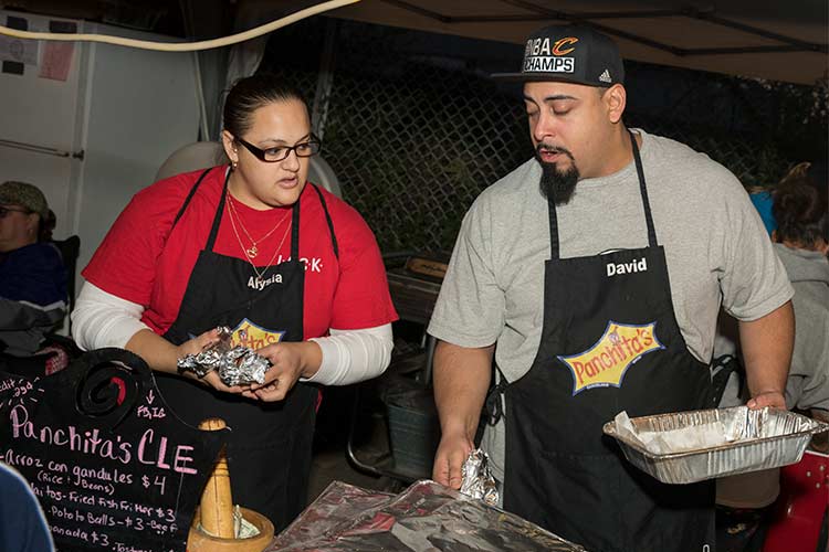 Alysia Montanez and David Perez of Panchita’s