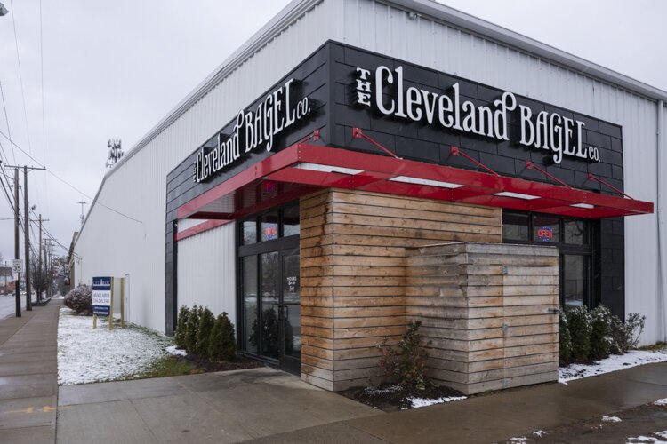 Cleveland Bagel, one of the first retail outlets at Central Kitchen.