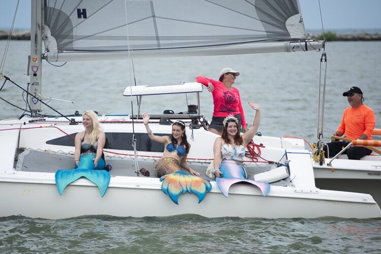 A Tall Ships Festival wouldn't be complete without mermaids