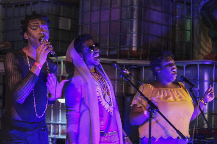 “Get Lit for Liberation” in April, a collaborative fundraising event that shed light on the injustices at the jail via live music and visual art