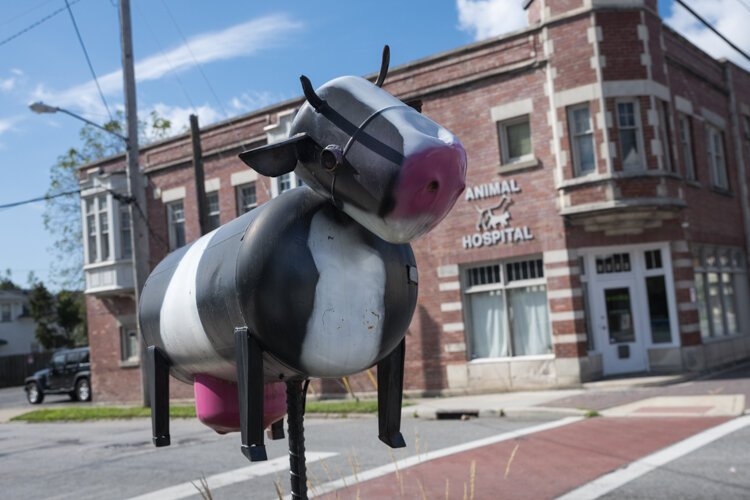 Public art gives flavor to Fleet Avenue in Slavic Village.