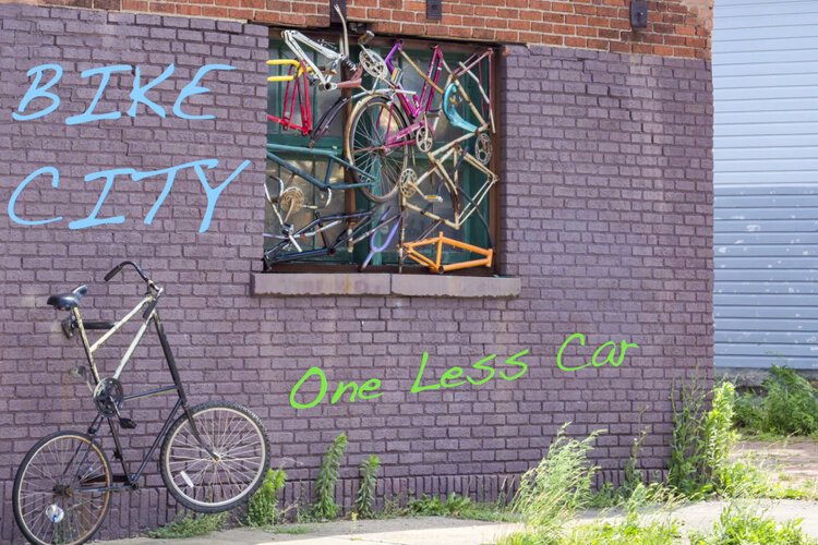 In production, "Bike City" identifies how the wider adoption of bicycles for travel around Cleveland can impact our contribution to the climate crisis.