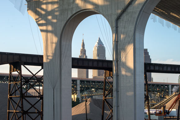 Back to the Future II - Cleveland Waterfront tour