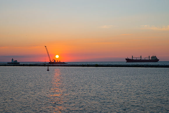 Back to the Future II - Cleveland Waterfront tour