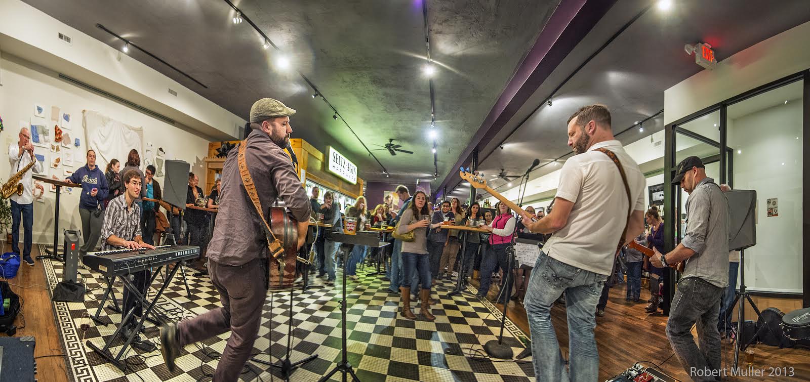 Oldboy performs at the Wine Spot