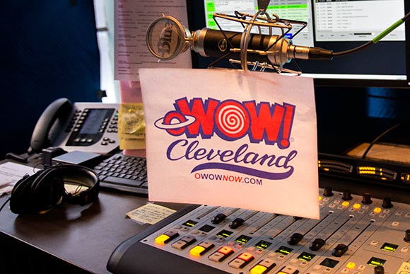 oWOW, Cleveland's first live and local internet radio station at 78th Street Studios