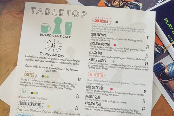 Tabletop Board Game Cafe