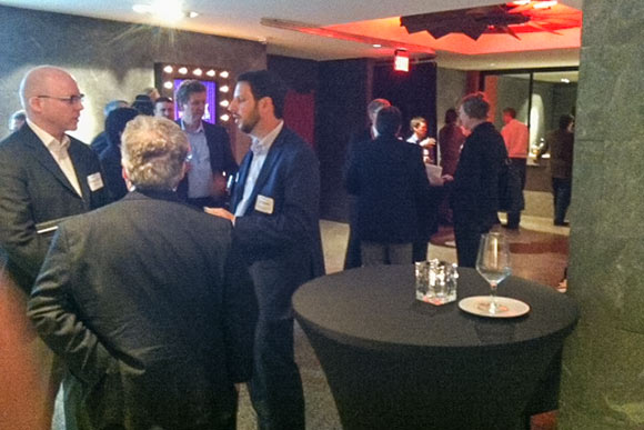 Event attendees took time after ProtoTech: INVEST to network with other professionals