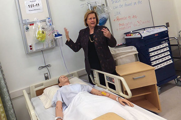 Vida Lock, CSU’s Dean of the School of Nursing