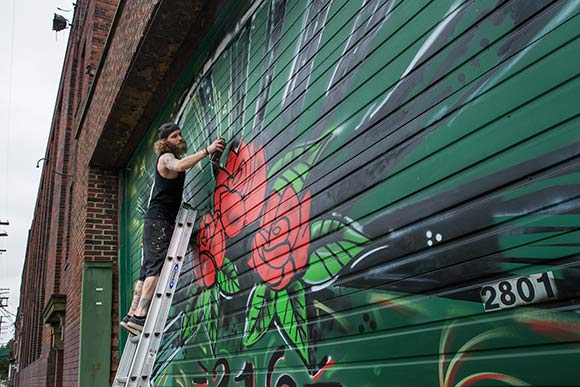 Graffiti Garages at Spang Mountain