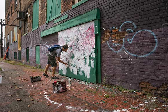 Graffiti Garages at Spang Mountain