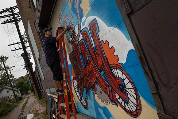 Graffiti Garages at Spang Mountain