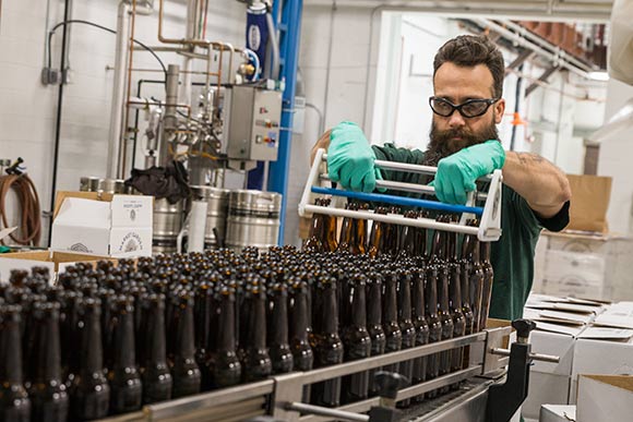 First day of production at The Palace of Fermentation