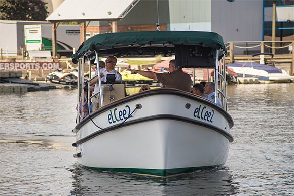 Cleveland Metroparks Water Taxi inaugural ride