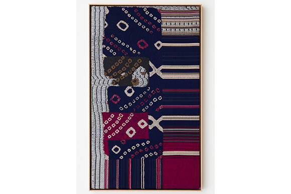 Lisa Oppenheim, Tie-Dyed Fragment, c. 700-1100 A.D., 2016