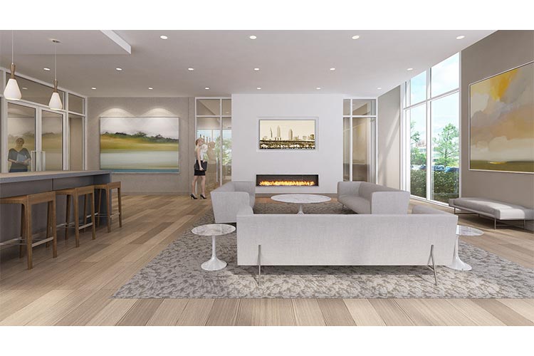 Pinecrest apartment rendering