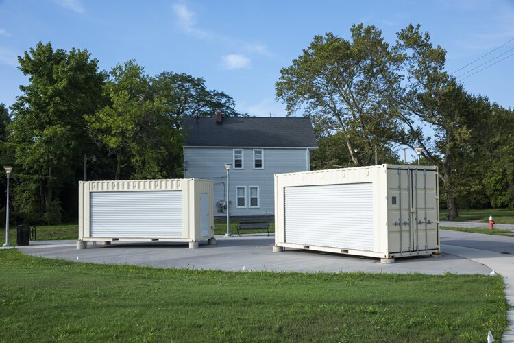 A stop at Playwright Park on the Ride + Learn: The Future of Fairfax bike tour